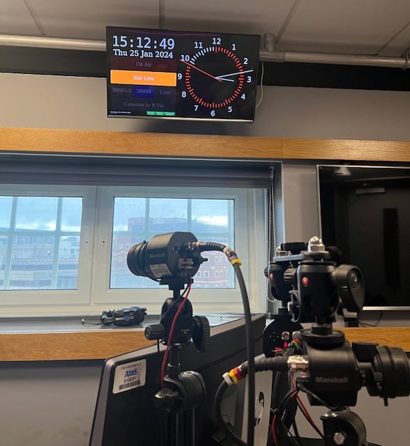 Image By Author - Radio Studio