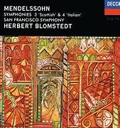 Image result for mendelssohn 3 blomstedt decca