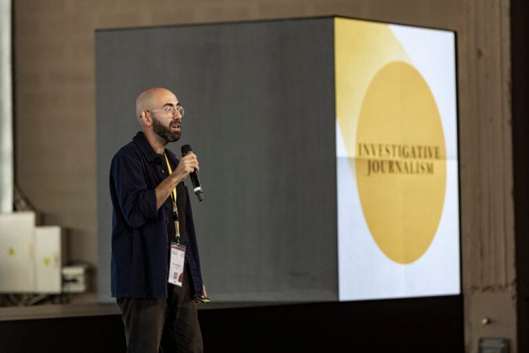 Haaretz investigative reporter Omer Benjakob.