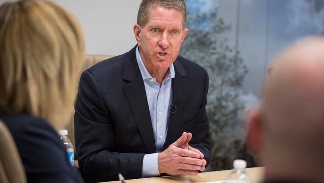 Bruce Rastetter, president of the Iowa Board of Regents, said there are times when the regents’ executive director will be contacting board members individually to provide them with information about policies and to answer questions about what is happening on the three campuses.