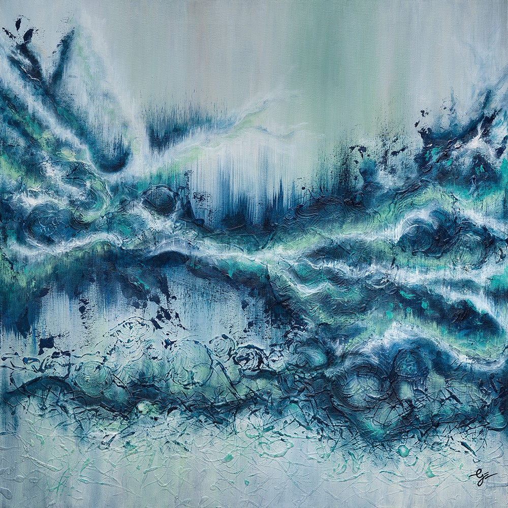 An Ocean of Emotions Print Geneviève Hallé