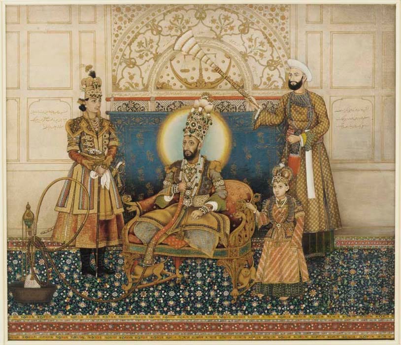  Bahadur Shah Zafar, the last of the Mughal emperors 
