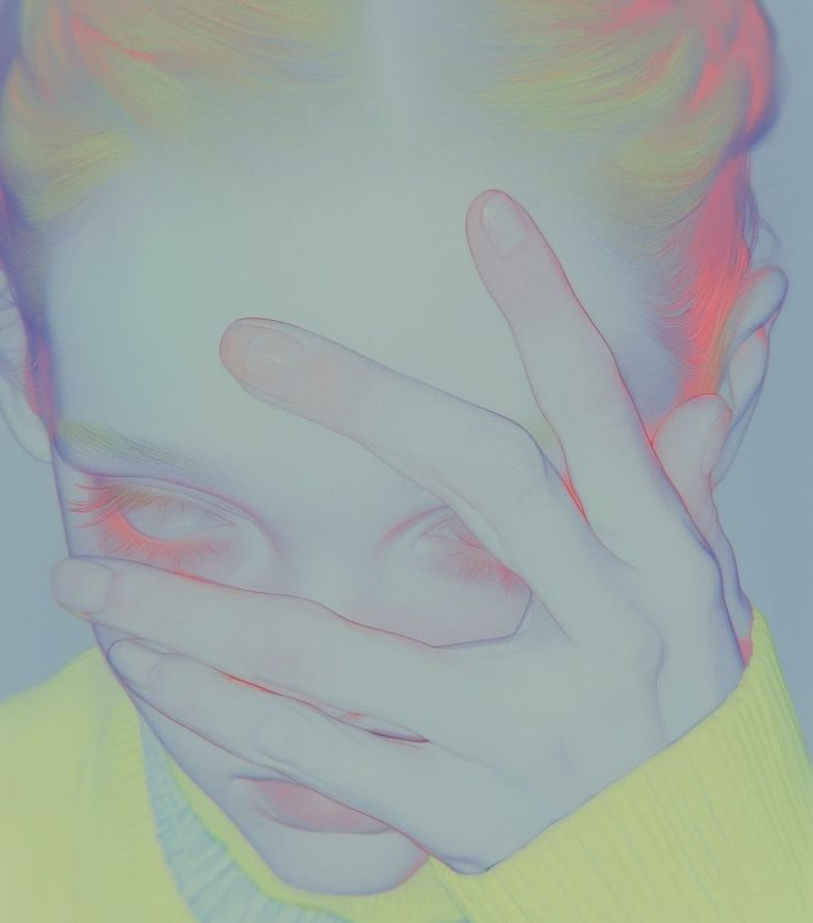 May be pop art of one or more people and blonde hair May be pop art of one or more people and blonde hair