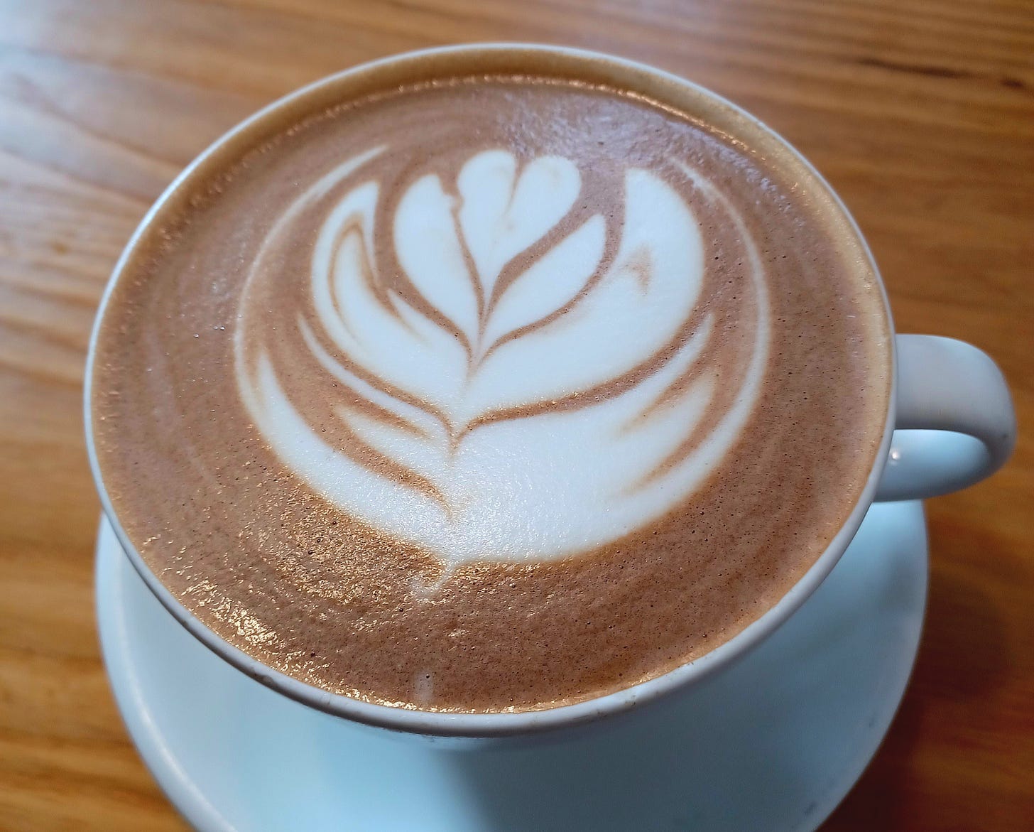 Coffee cup with whipped cream