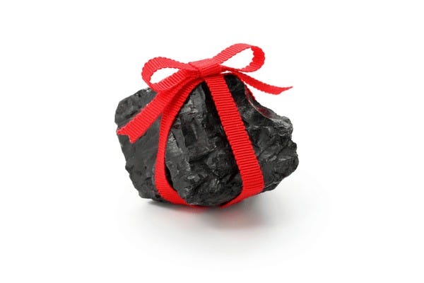 Gift Wrapped Coal