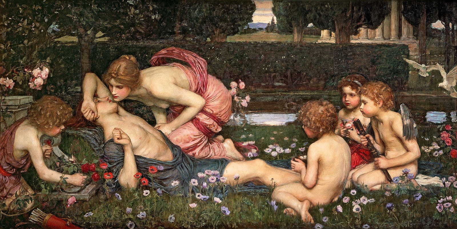 The Awakening of Adonis – John William Waterhouse