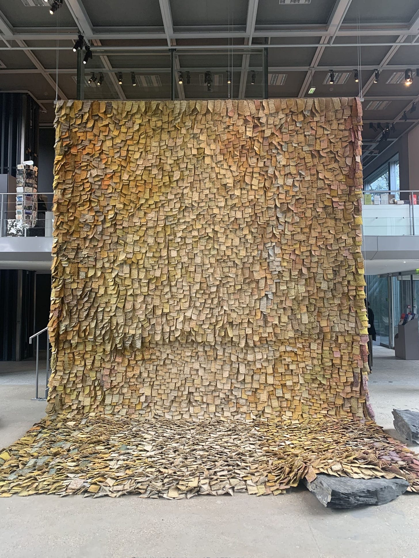  Gran Muro (1976), Olga de Amaral , Fondation Cartier Paris