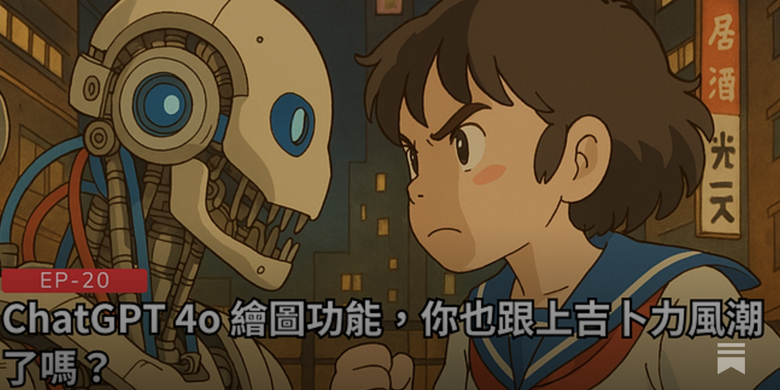 EP-20】 ChatGPT 4o 繪圖功能，你也跟上吉卜力風潮了嗎？ - Raven AI 週報