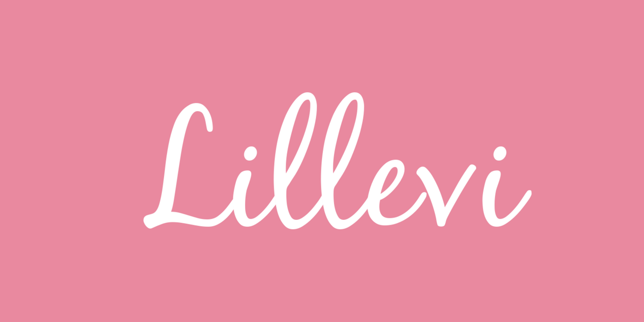 Nameberry of the Week: Lillevi