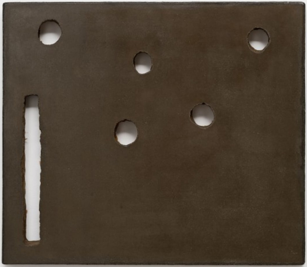 Anna Maria Maiolino, Untitled, from the series É o que Falta, (molded cement with pigment), 1997-2001 [Luisa Strina, São Paulo. © Anna Maria Maiolino]