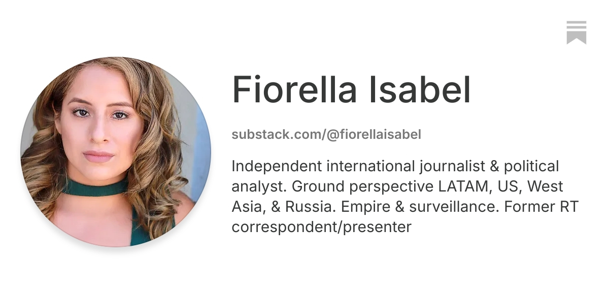 Fiorella Isabel | Substack
