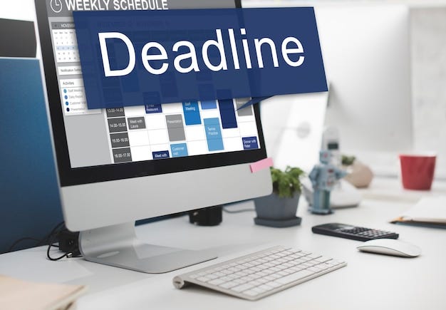 Free photo deadline appointment final time the end countdown urgency concept