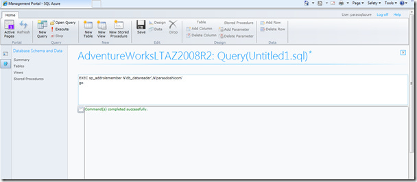SQL Azure Login pic3 SQL Azure Login pic3