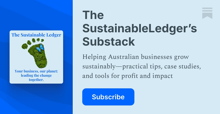The SustainableLedger’s Substack | Substack