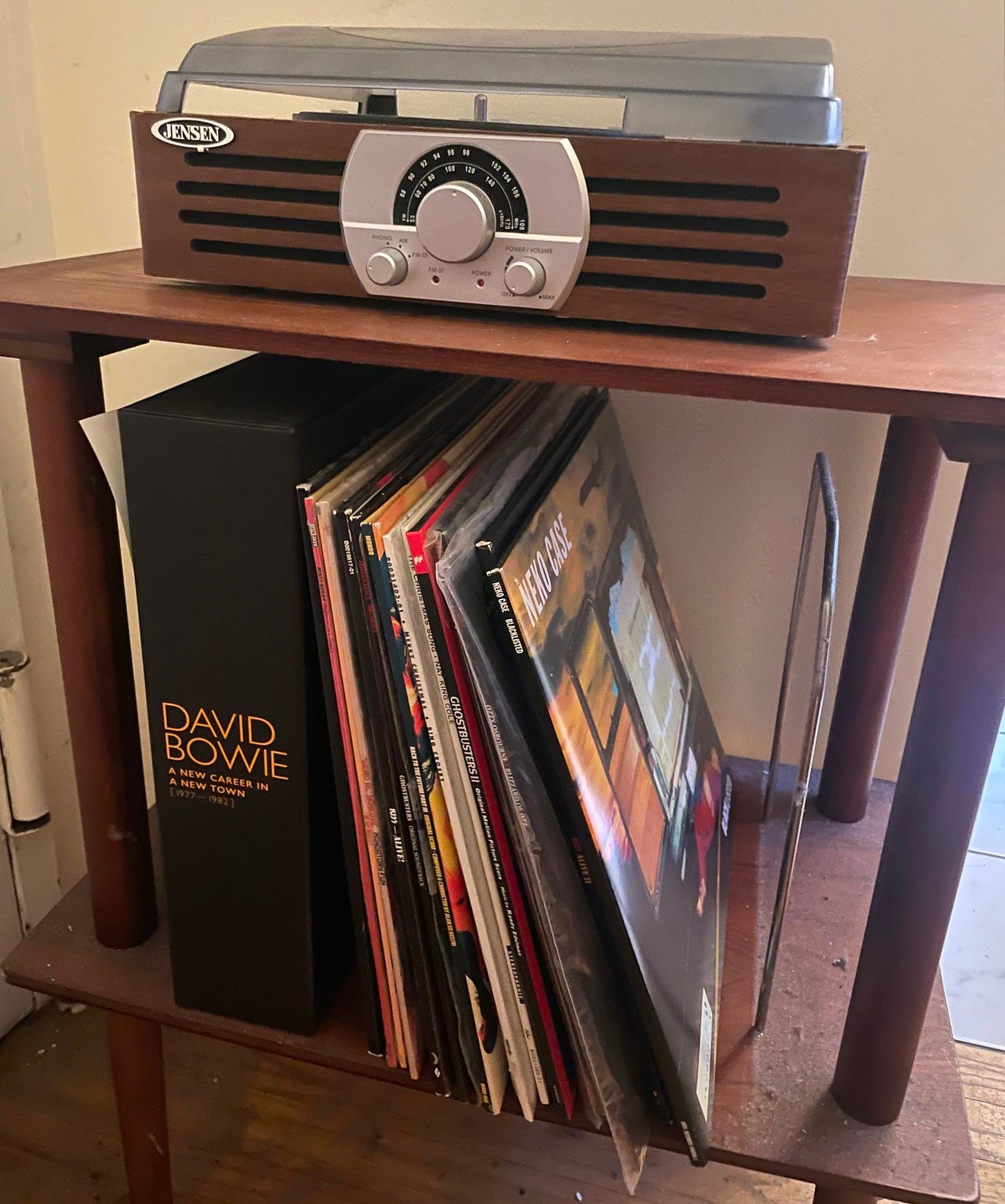 Rob McLean's listening station
