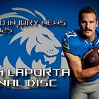 Lions Top 10 Injury News of 2025: #4 Sam LaPorta Spinal Disc