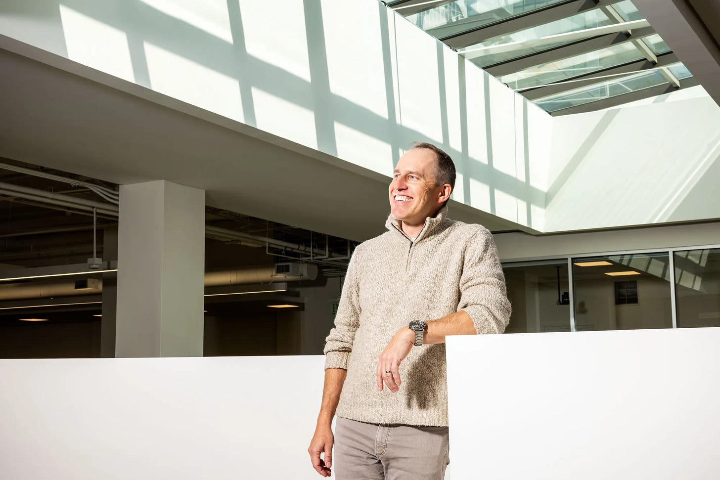 Bret Taylor at Sierra Technologies’ office in San Francisco.