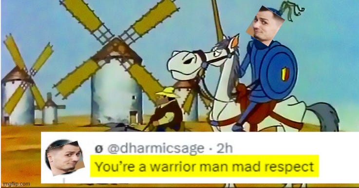 Wannabe Warrior in Sock Puppet Self Praise Scandal