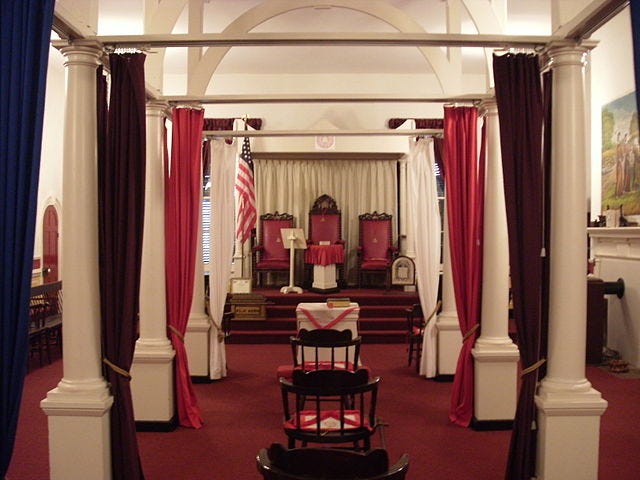 Richmond Masonic Lodge Interior Richmond Masonic Lodge Interior