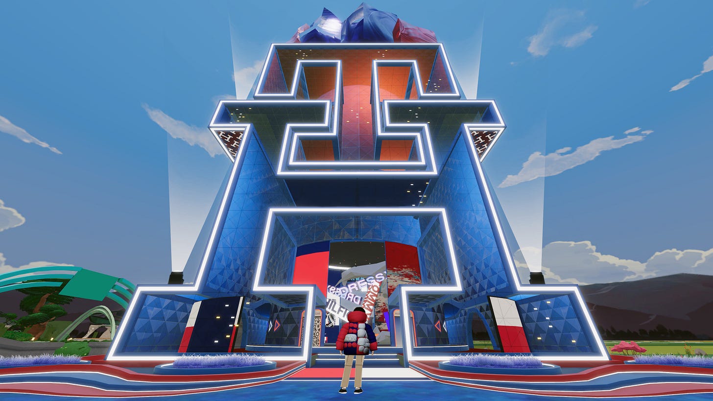 TOMMY HILFIGER'S METAVERSE FASHION WEEK PROGRAM CELEBRATES DIGITAL  SELF-EXPRESSION - SARKK