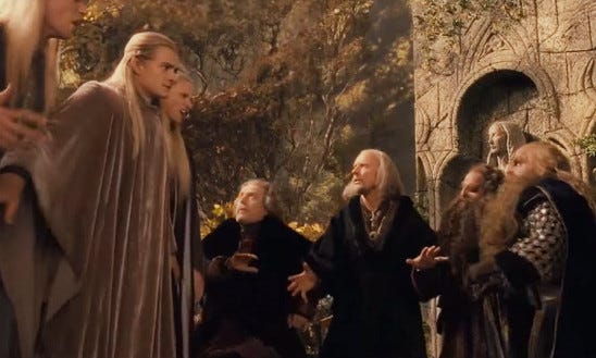 Division | A Lent of the Lord of the Rings