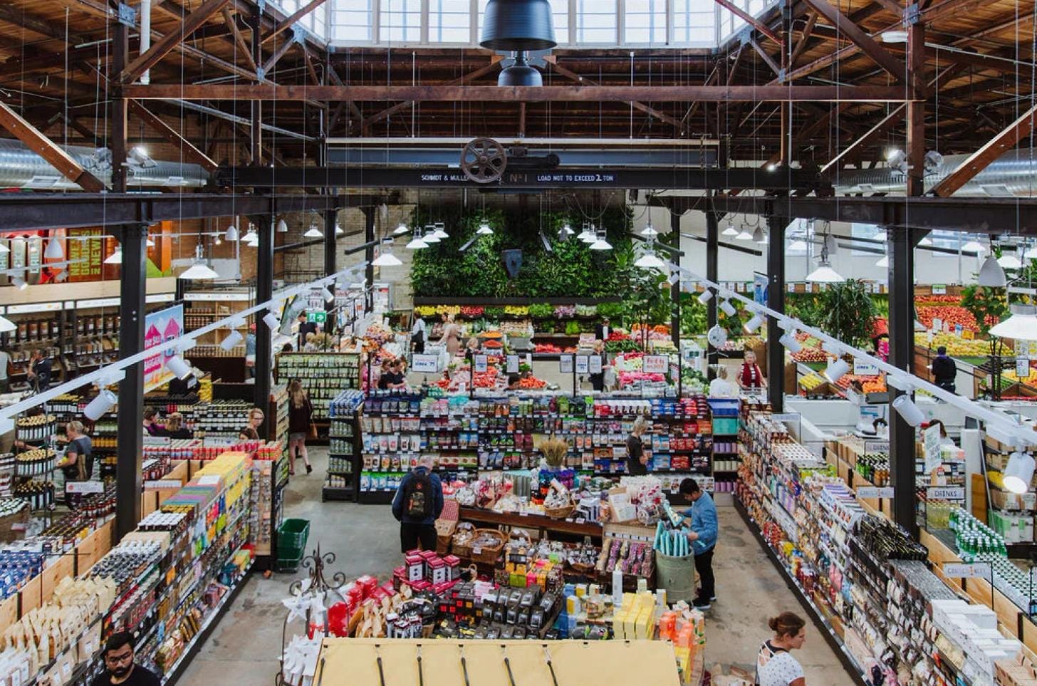 Interior of a Harris Farm Markets supermarket. Interior of a Harris Farm Markets supermarket.