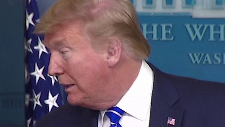 Coronavirus: Trump under fire for suggesting disinfectant as COVID ... Coronavirus: Trump under fire for suggesting disinfectant as COVID ...