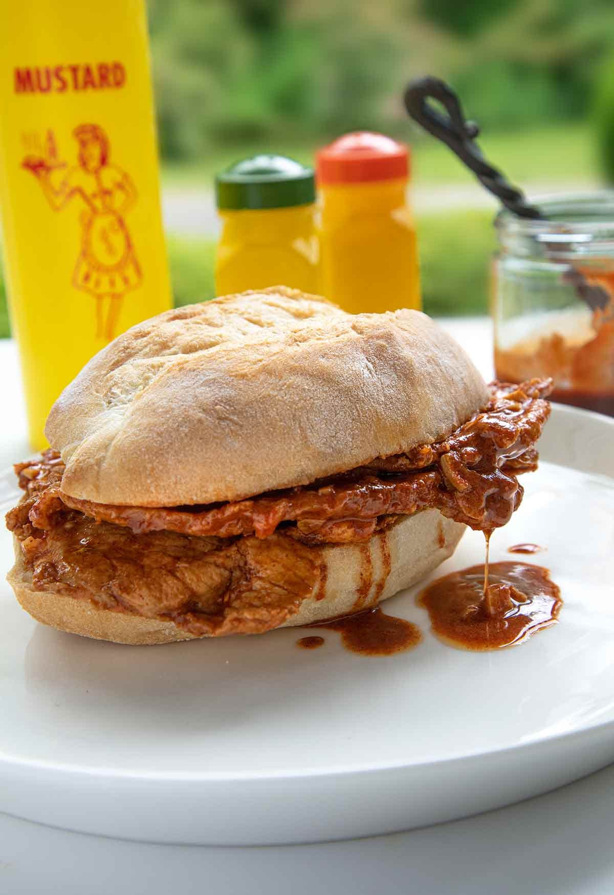 Bifanas ~ Portuguese Pork Sandwiches