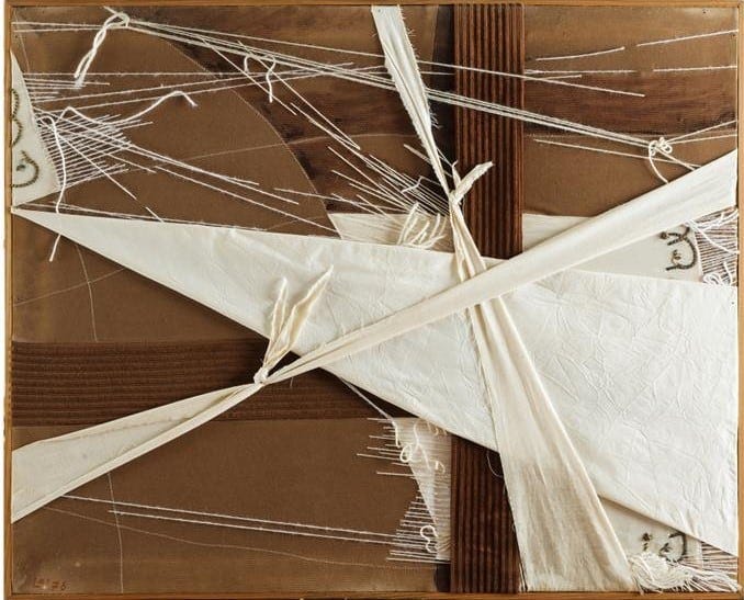Maria Lai, Passaggio al Vento, 1976 © Archivio Maria Lai