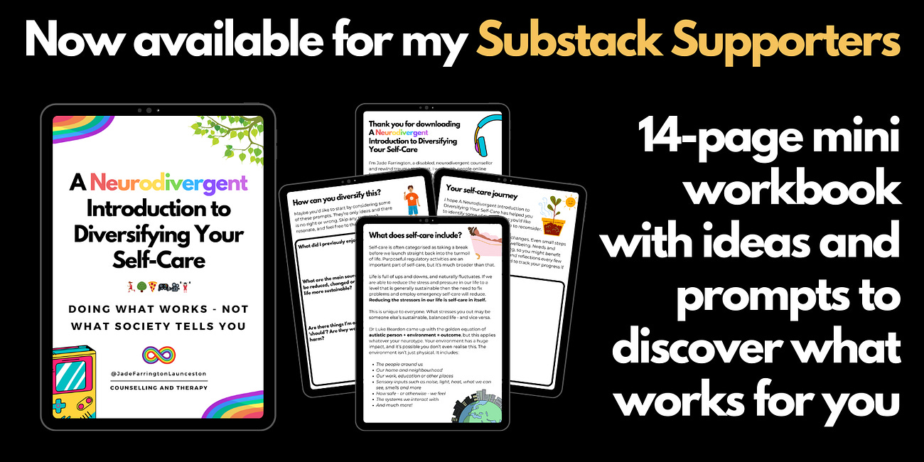 Download your copy of A Neurodivergent Introduction to Diversifying Your Self-Care