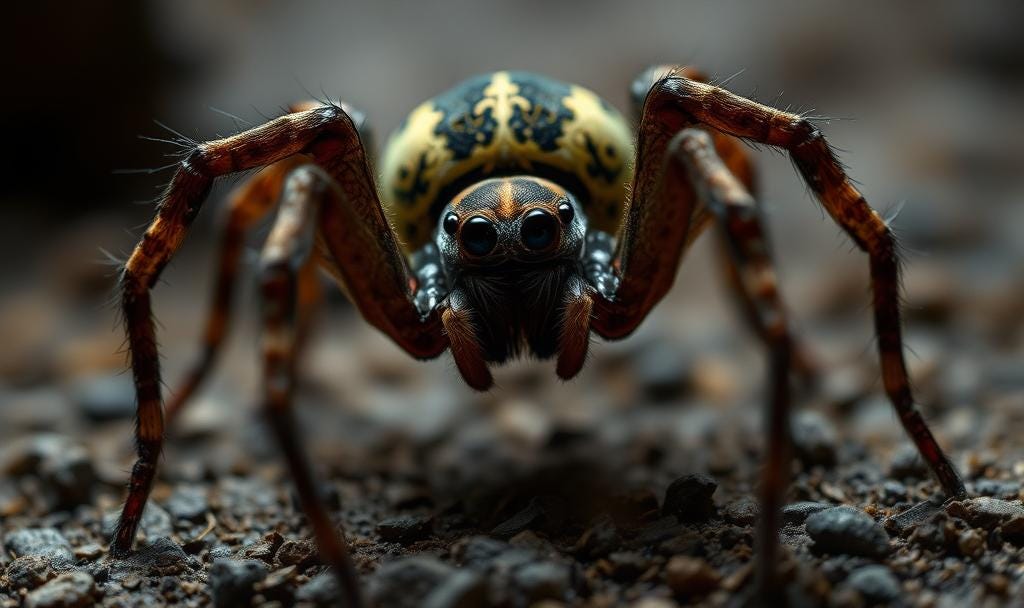 Paranormal Activities Spider alien attacks