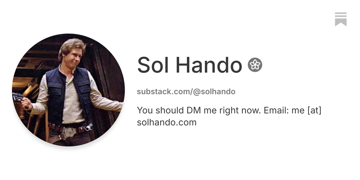 Sol Hando | Substack