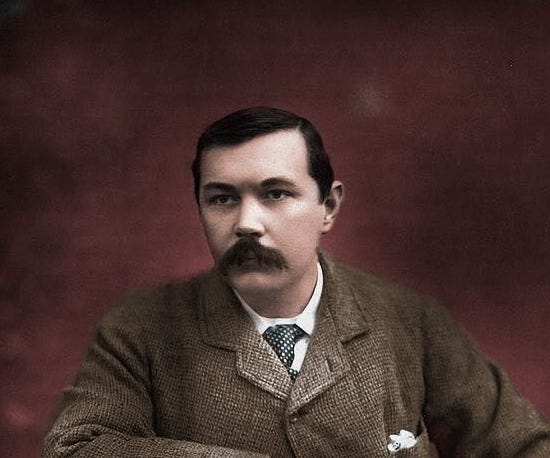 Sir Arthur Conan Doyle, 1890, by Lorin Morgan-Richards | Sir arthur ...