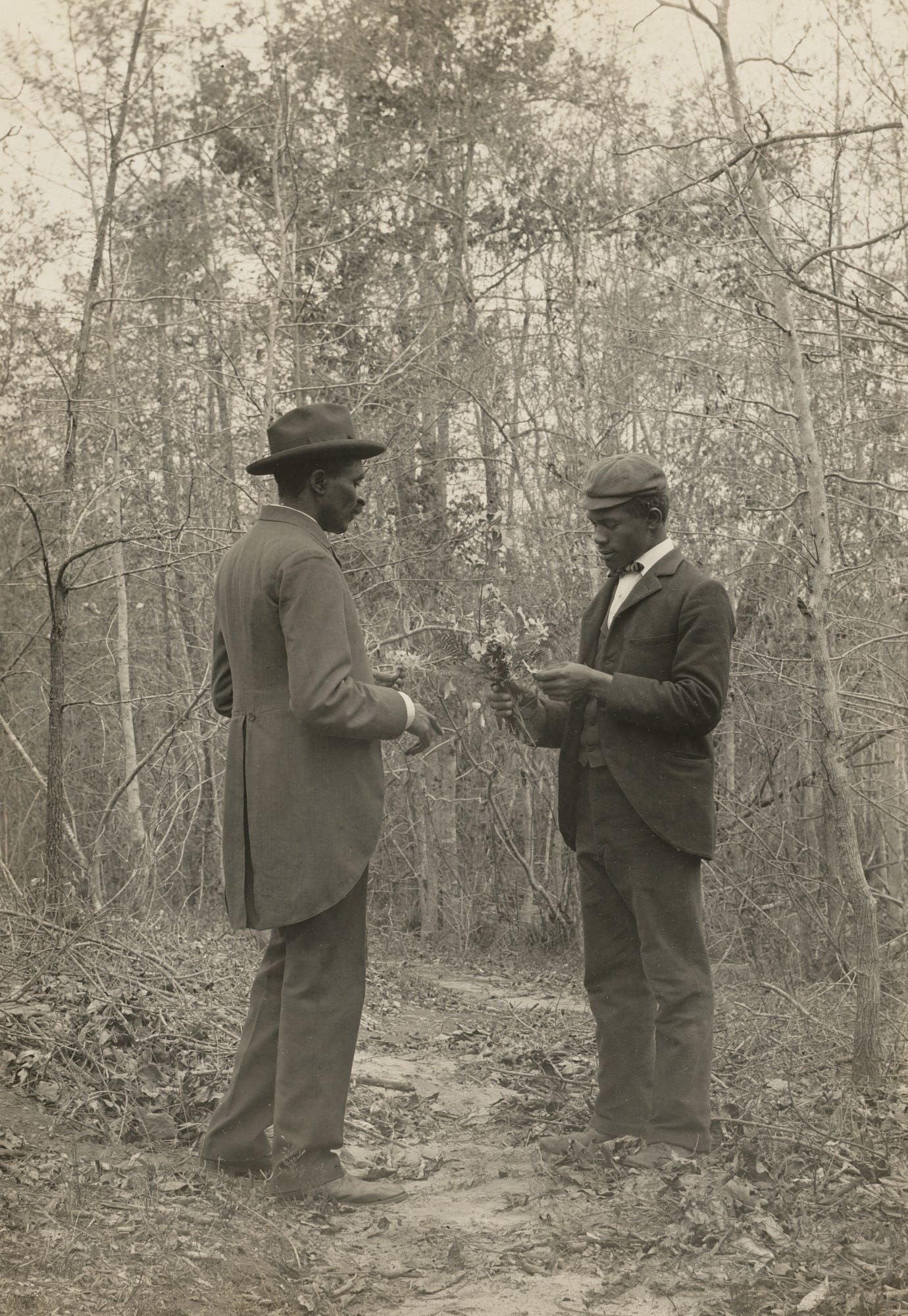 George Washington Carver and Student George Washington Carver and Student