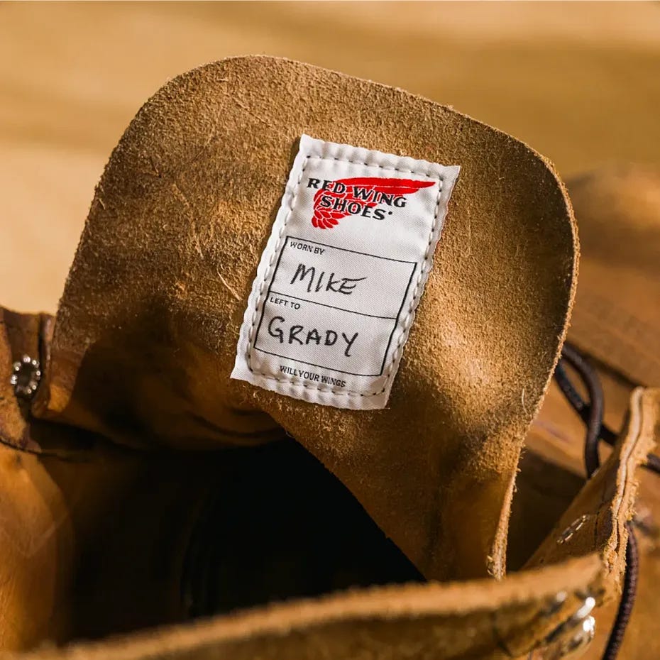 Will Your Wings Tag on Boot Will Your Wings Tag on Boot