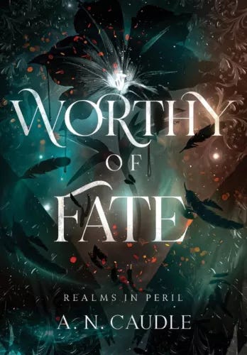 Worthy of Fate (Realms in Peril) Hardcover – 2024 by A N Caudle - Picture 1 of 1