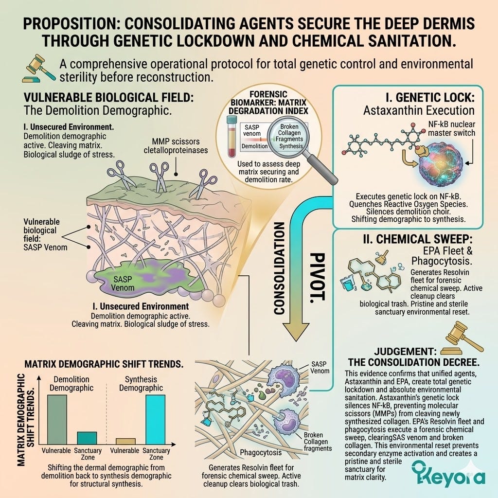 Systemic Regulator executing the Genetic Lock and Chemical Sweep via Astaxanthin and EPA to ensure total environmental sterilization and structural sovereignty. Systemic Regulator executing the Genetic Lock and Chemical Sweep via Astaxanthin and EPA to ensure total environmental sterilization and structural sovereignty.