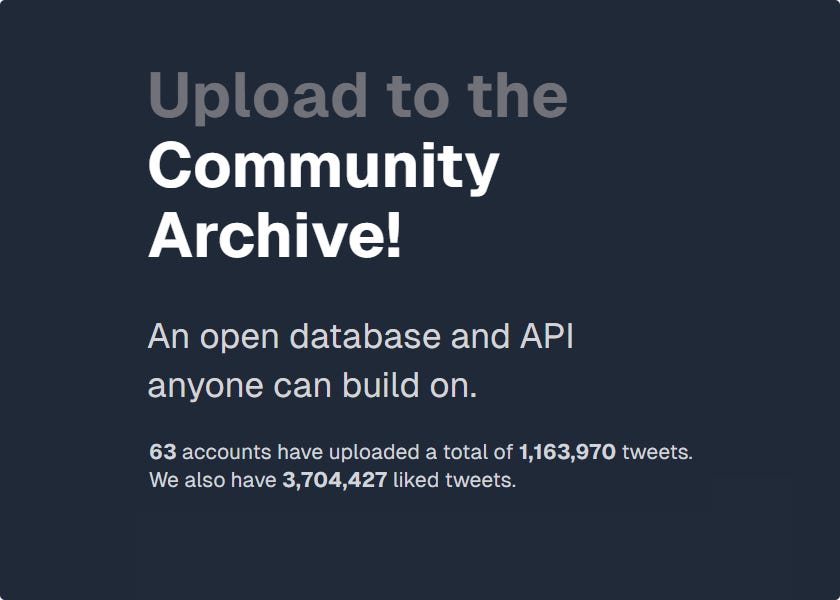 Twitter shut off API access; users are now volunteering their data for an open API