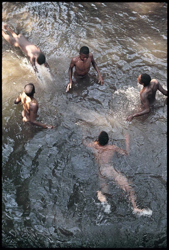 Gordon Parks | Watering Hole, Fort Scott, Kansas (1963) | Artsy