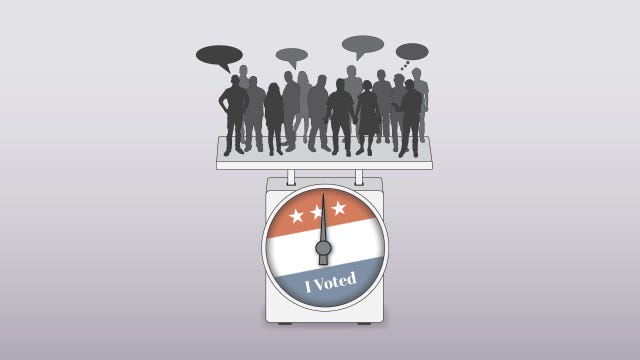 Pew Research Center illustration; "Wee People" by Alberto Cairo/ProPublica are used under Creative Commons license. Pew Research Center illustration; "Wee People" by Alberto Cairo/ProPublica are used under Creative Commons license.