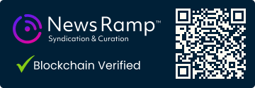 Blockchain Registration, Verification & Enhancement provided by NewsRamp™ Blockchain Registration, Verification & Enhancement provided by NewsRamp™
