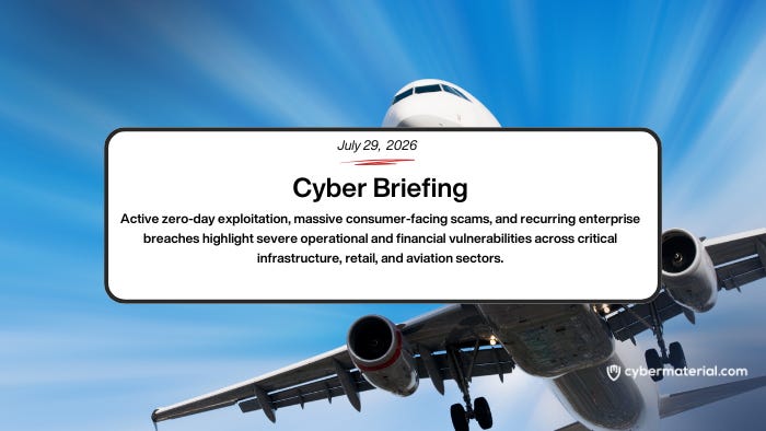 Cyber Briefing – 2026.07.29 – CyberMaterial