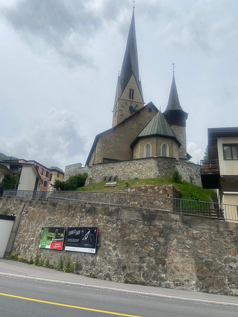 Pictures of Davos as walk along the streets
