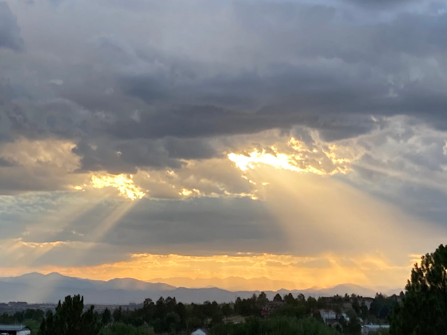 Crepuscular Rays, 2026-07-16 Crepuscular Rays, 2026-07-16