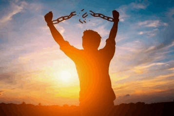 Breaking Free Chains Breaking Meme – Breaking free Chains breaking Free  from my shackles – discover and share GIFs