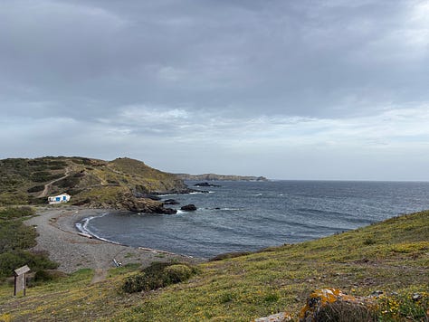 coves beaches north east Menorca gr223 cami de Cavalls