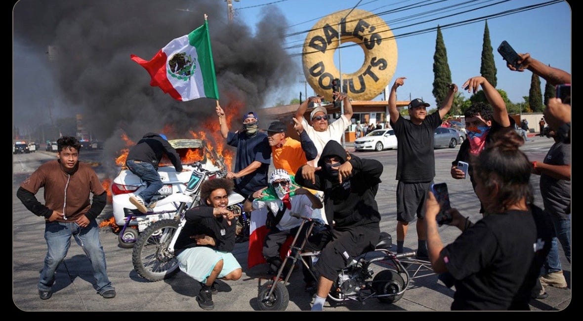 BREAKING: PSYOP-ICE-RIOTS: The National Guard ARRIVES In Los Angeles To Stop The ICE Riots As ORGANIZED BY DEMOCRATS