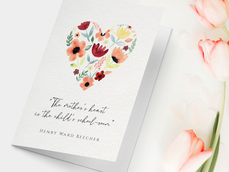 Mother's Day Card - Blank image 1
