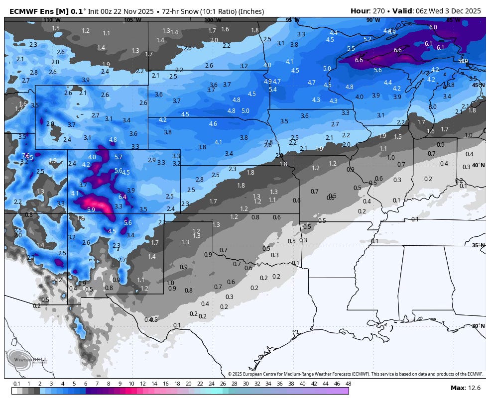 Post Thanksgiving Winter Storm - Midwest Weather
