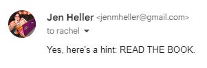 Yes, here's a hint: READ THE BOOK.